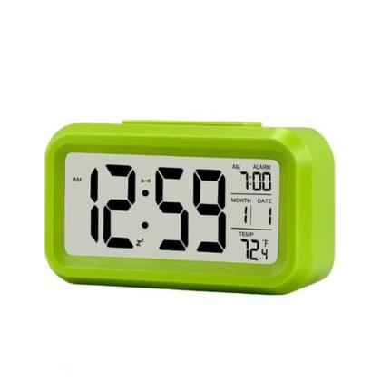 green clock